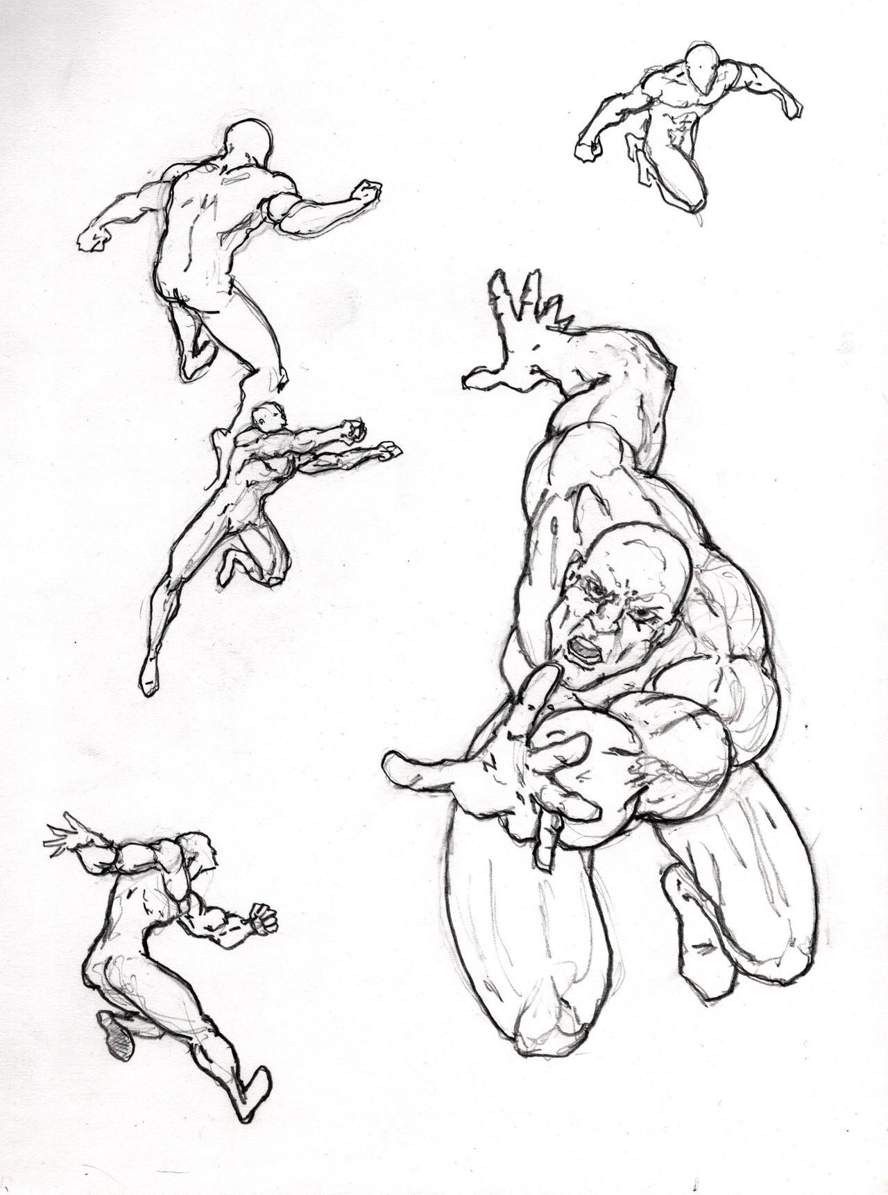 Dynamic Poses 12 by Larkimy on DeviantArt