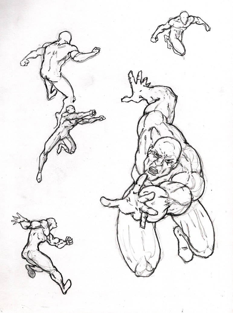 Dynamic Poses 12 by Larkimy on DeviantArt