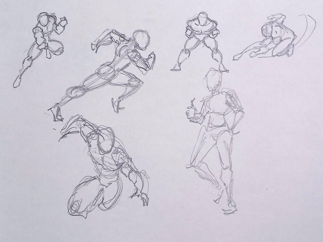 Dynamic Poses 14 by Larkimy on DeviantArt