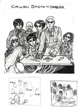 Attack On Titan Erwin the Gambler