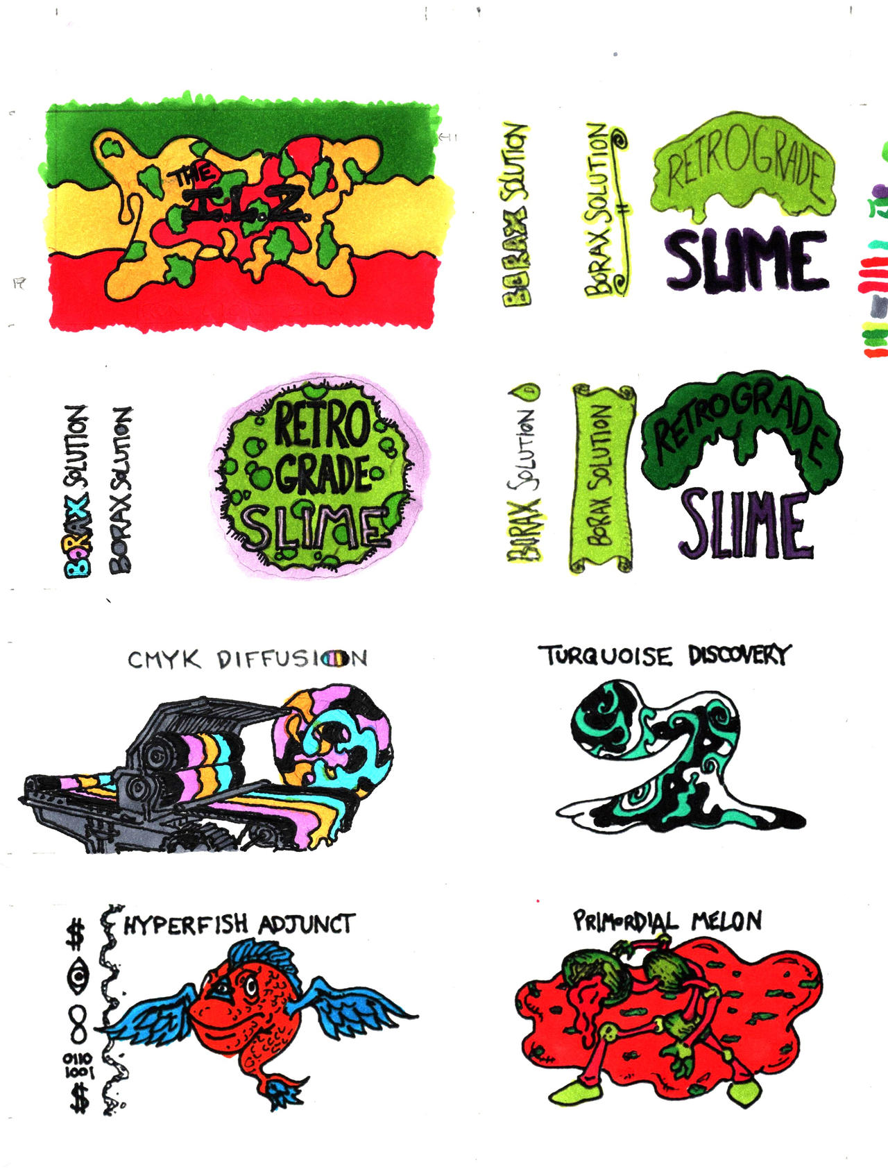 Slime Label 17