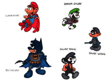 DC Smurfs color 01