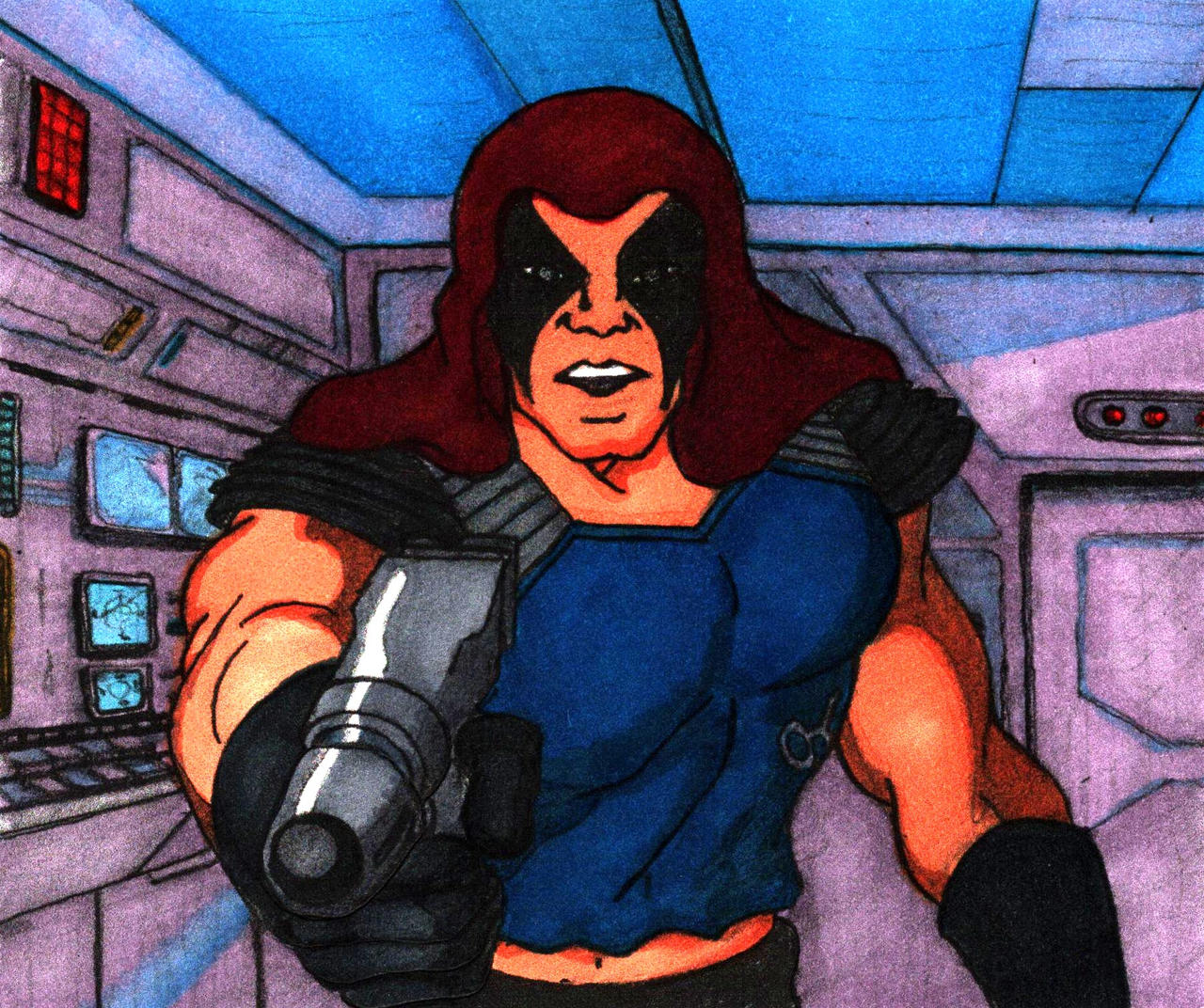 G.I. Joe Zartan Has No Mercy color