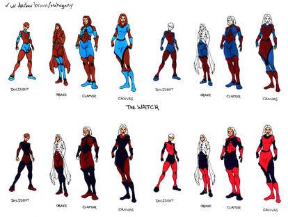 The Watch colorschemes 01
