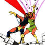 X-men Cyclops and Phoenix color