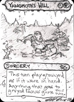 MTG Yawgmoth's Will reskin