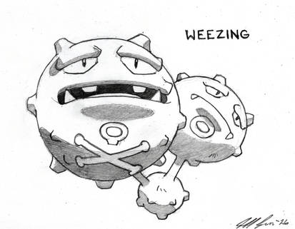 Pokemon Weezing