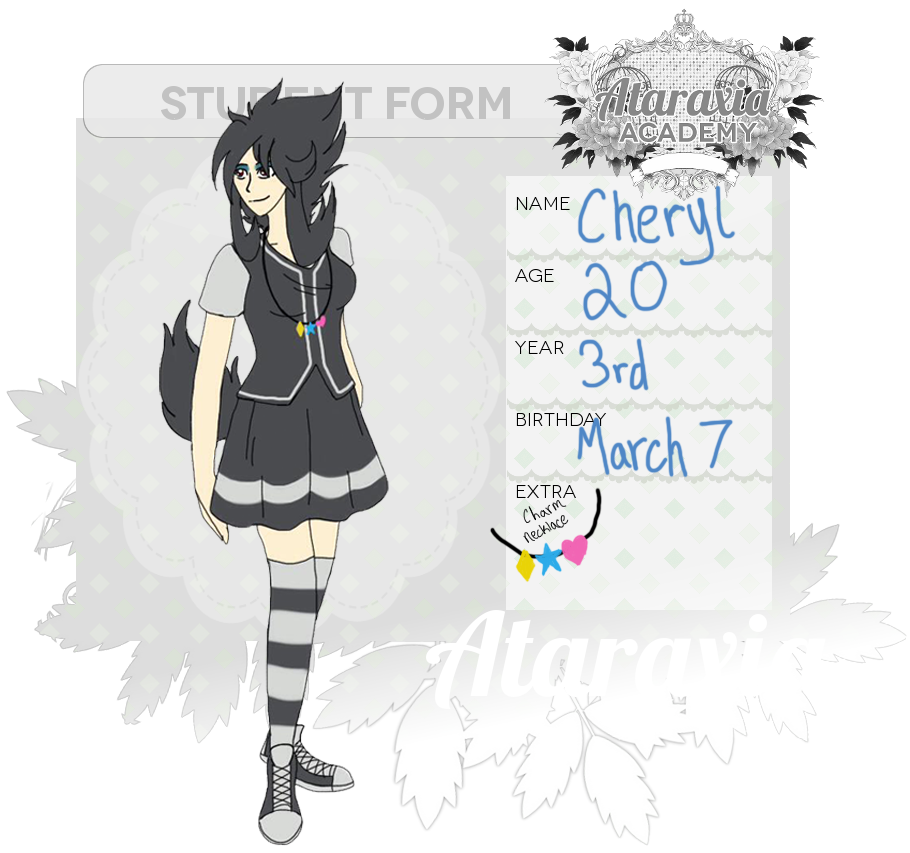 Ataraxia Academy .:Cheryl:. Application