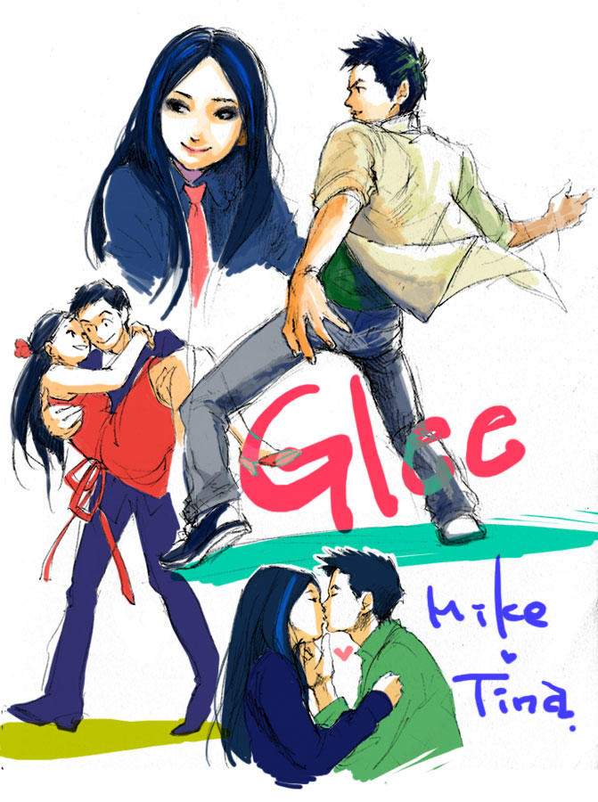 Mike And Tina glee By Taka0801 On DeviantArt mike-and-tina-glee-by-taka0801-on-deviantart