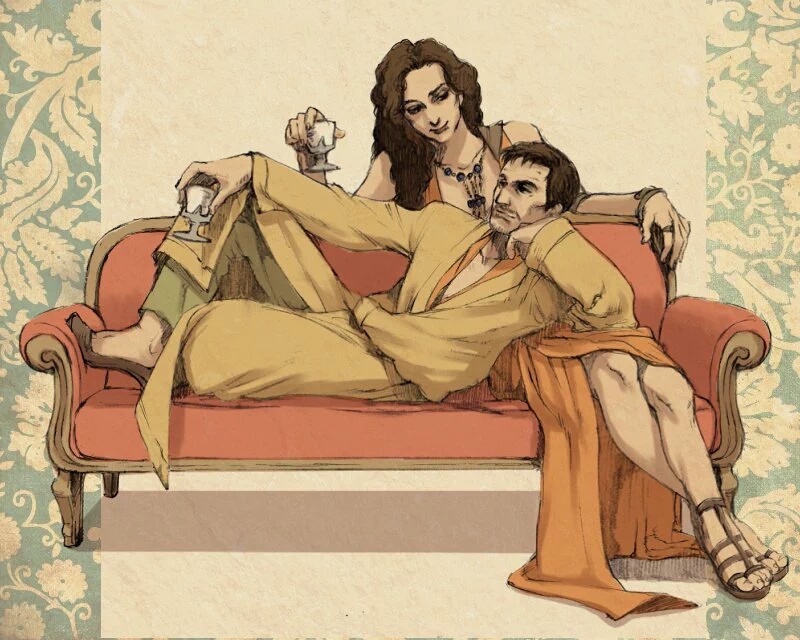 Oberyn and Ellaria