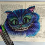 The Cheshire Cat , Biro Art, Alice in Wonderland