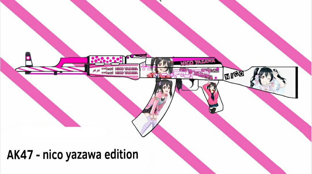 sudden attack pink AK-47 by RiyukimiSabaki on DeviantArt