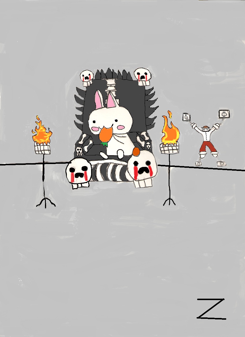 evil bunny overlord by zadokahn on DeviantArt
