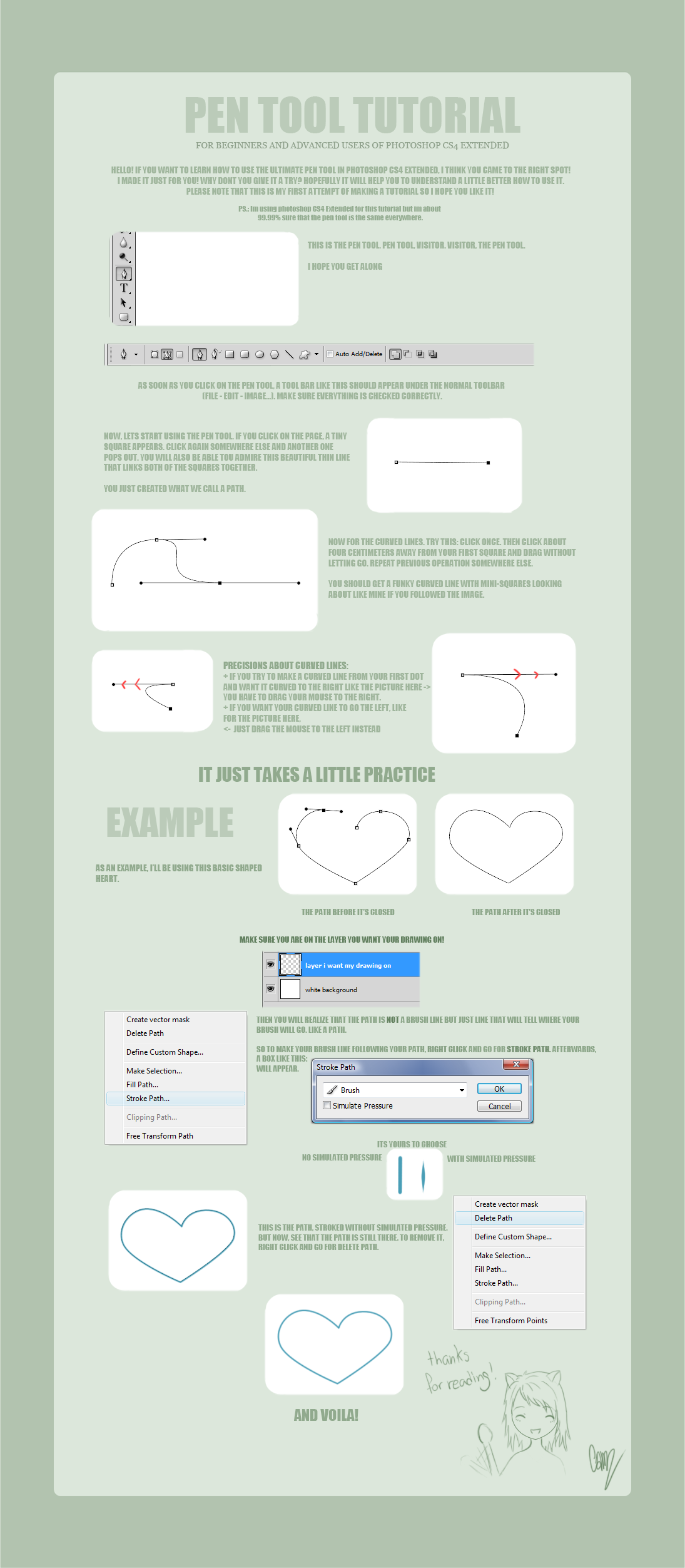 Pen tool tutorial