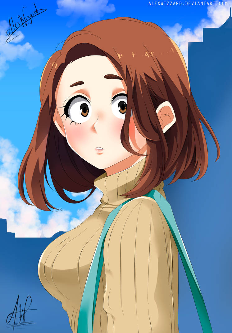 Uraraka Ochaco Time skip by AlexWizzard on DeviantArt