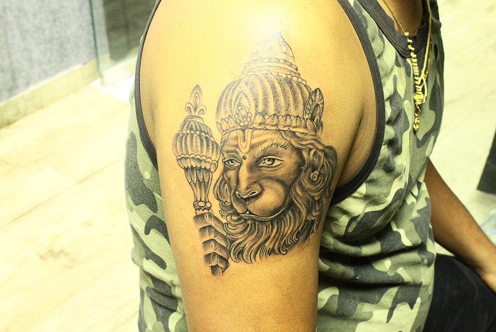 Lord Hanuman Tattoo and Its Meanings by blackpoisontattoo on DeviantArt