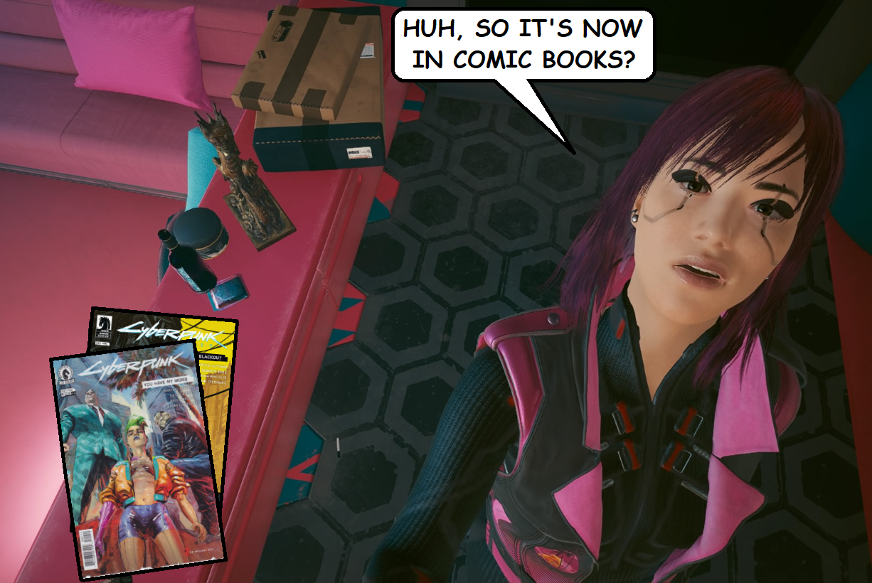 Comics for V Cyberpunk 2077 by ComicArtifact on DeviantArt
