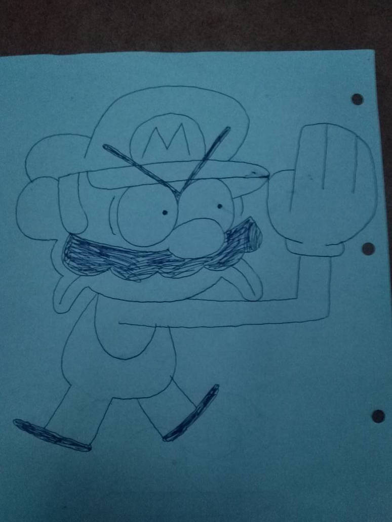 Mario Slapping Speedrunner Mario slap sketch by Ljwmario03 on DeviantArt
