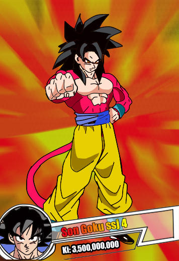 Goku Super Saiyan 4 by SaoDVD on DeviantArt