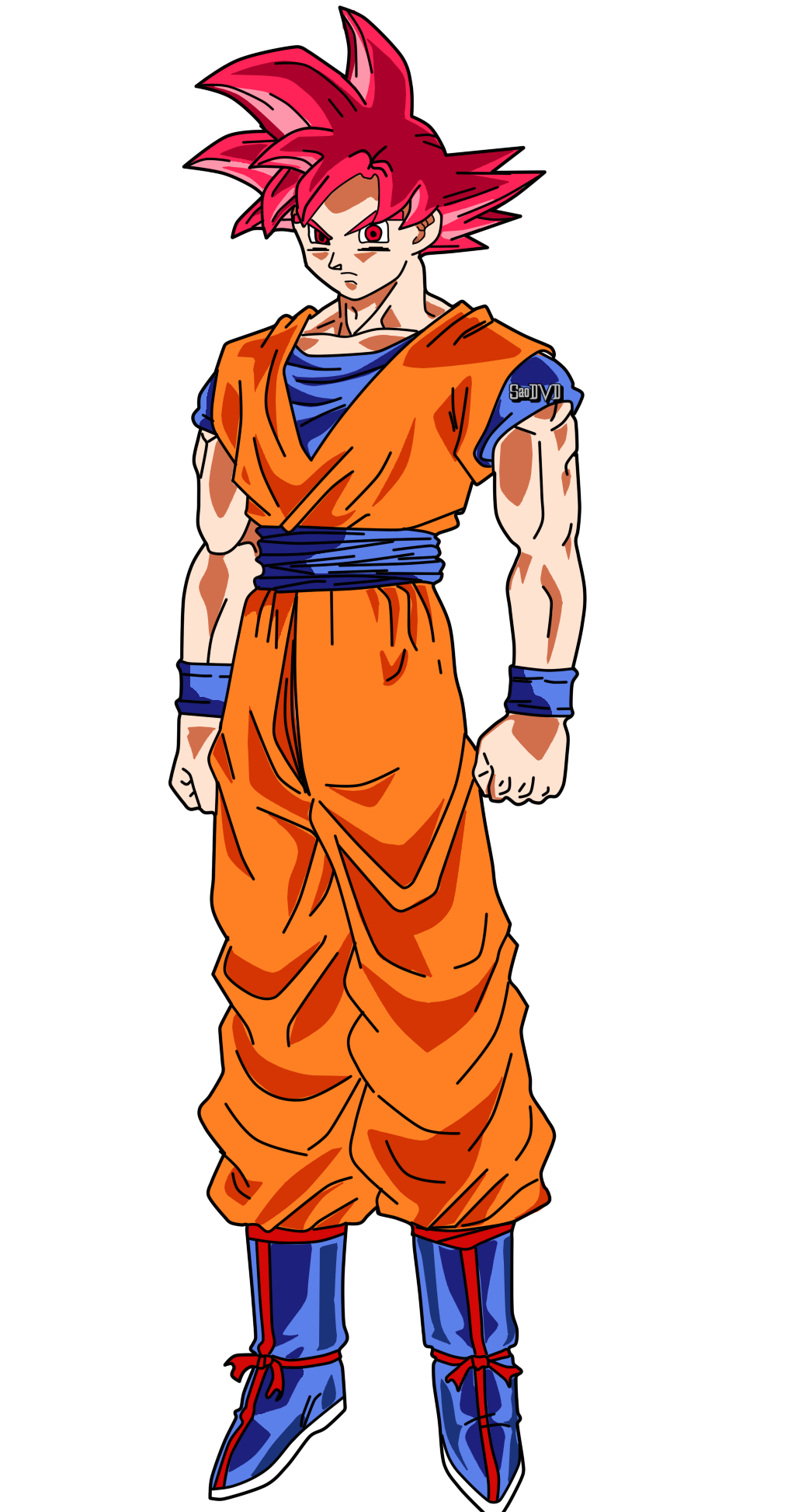 Goku Super Saiyajin 3 by SaoDVD on DeviantArt