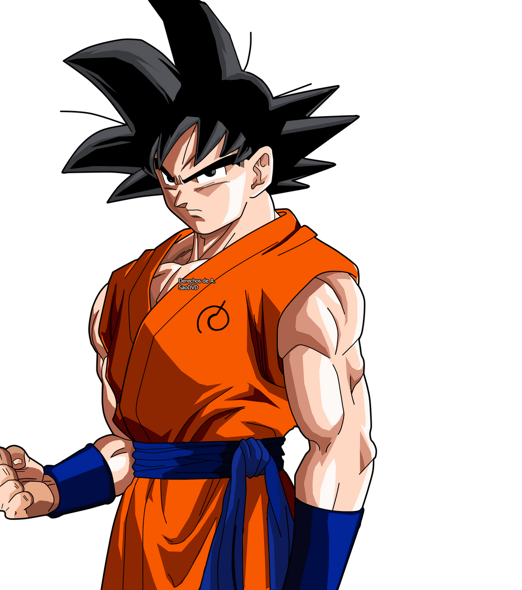 Goku 2015 Render by SaoDVD on DeviantArt