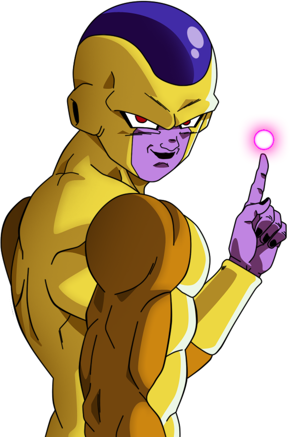 Freeza dourado / Golden frieza by willcesarts on DeviantArt