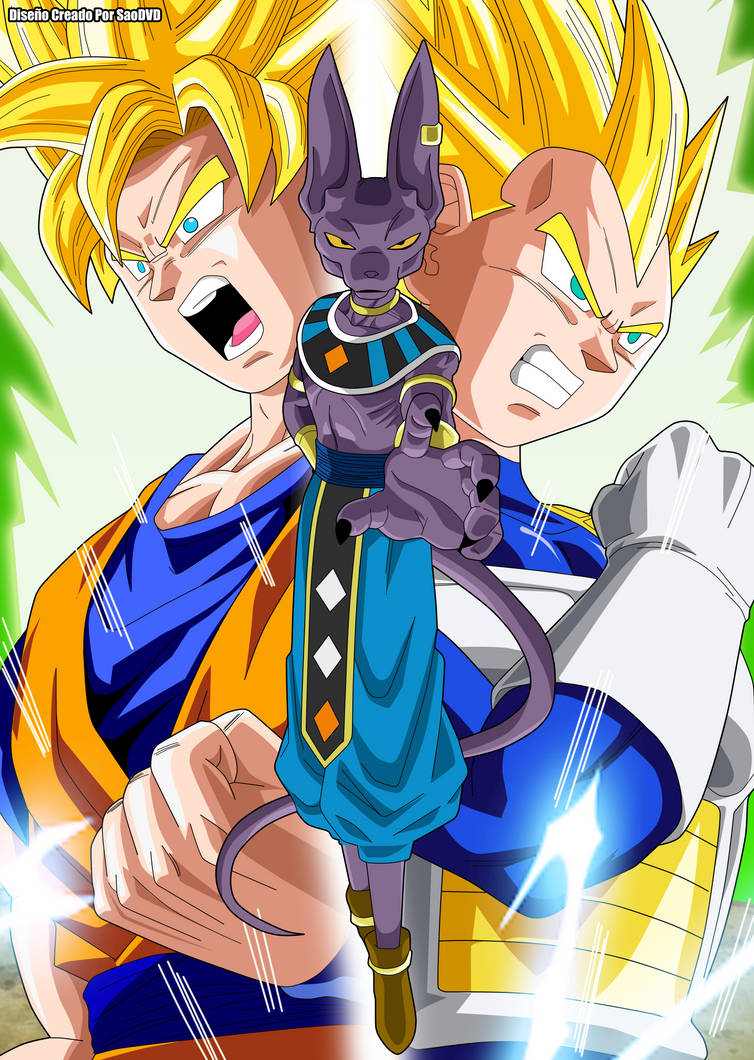 Dragon Ball Super (Goku,Vegeta,Bills) by SaoDVD on DeviantArt