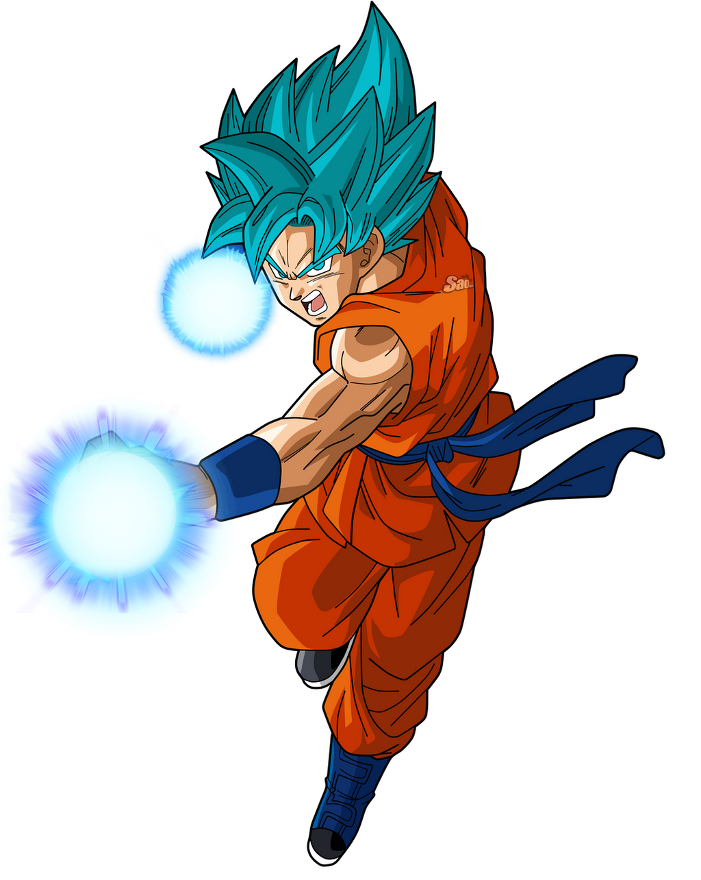 Goku Power 2 by SaoDVD on DeviantArt