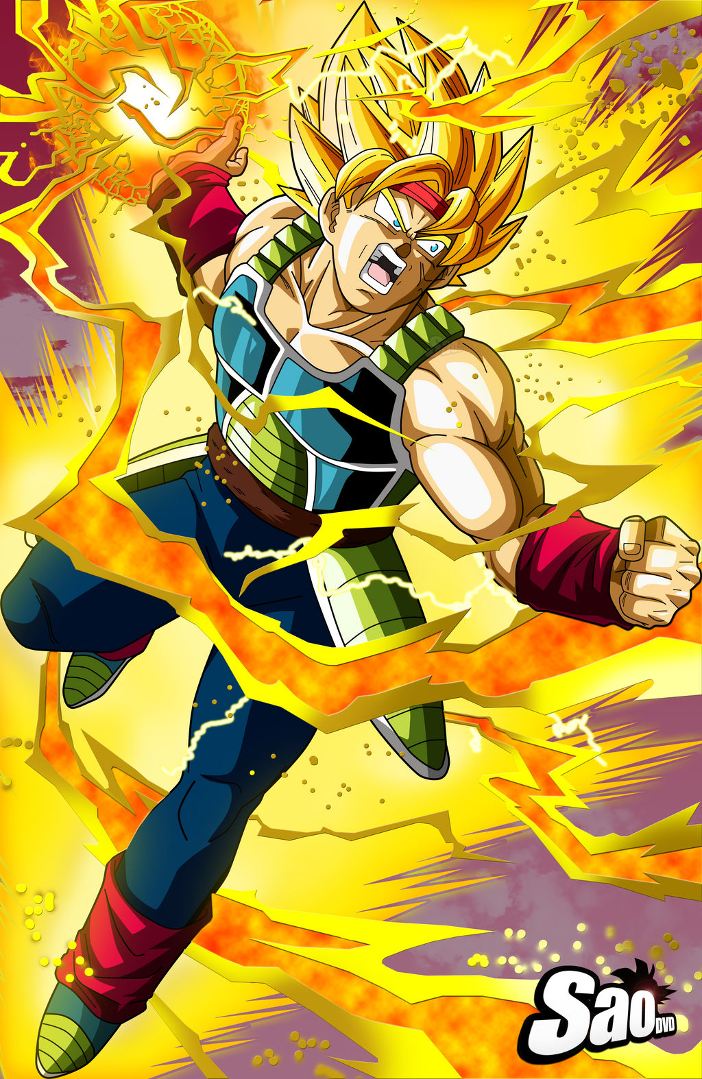 Bardock SSJ Poster