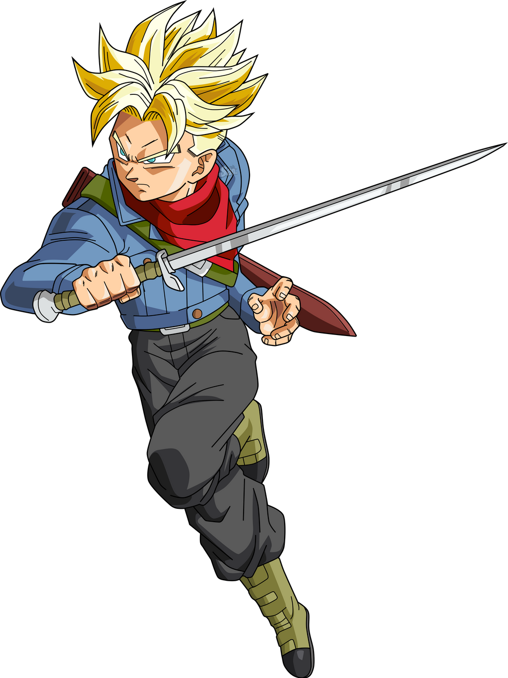 Trunks SSJ by SaoDVD on DeviantArt