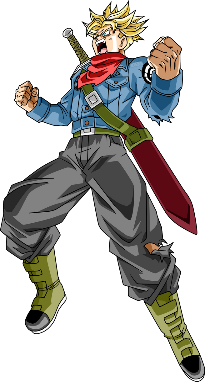 Trunks SSJ DBS by SaoDVD on DeviantArt