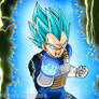 Vegeta Super Saiyan God Blue