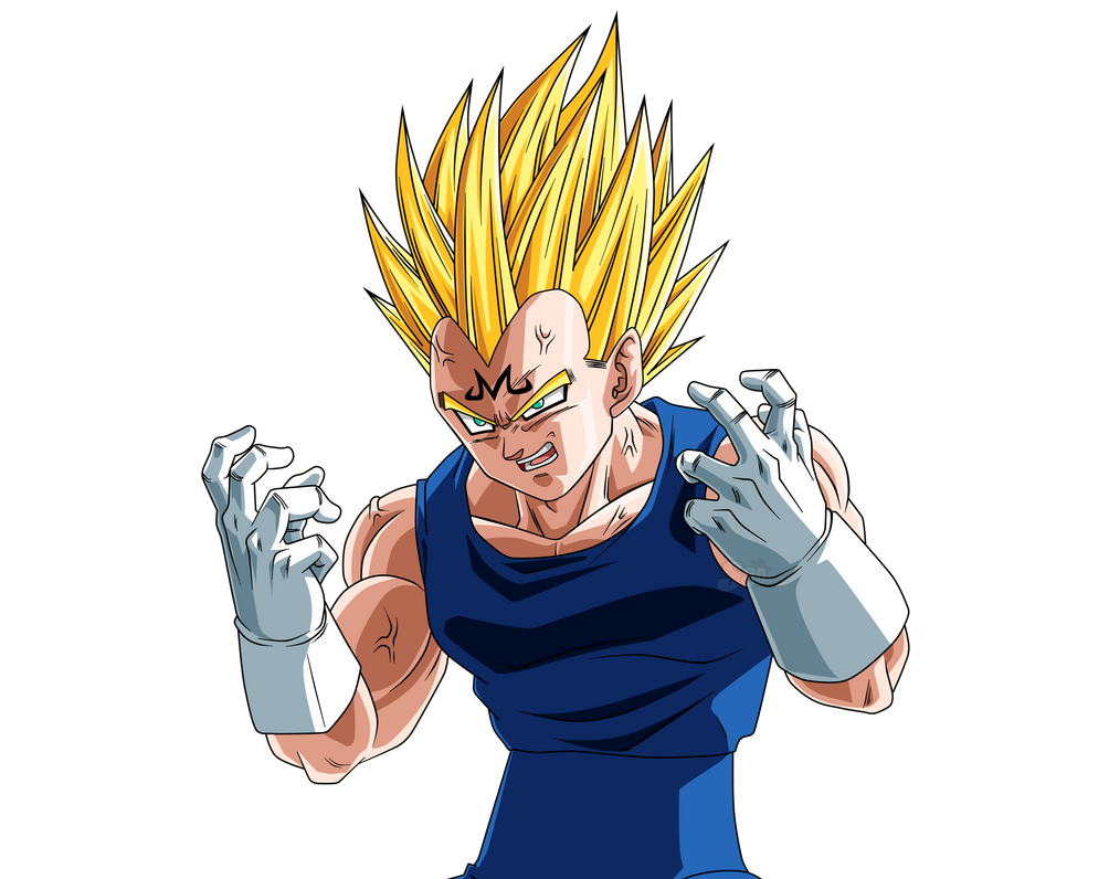 Majin Vegeta by SaoDVD on DeviantArt