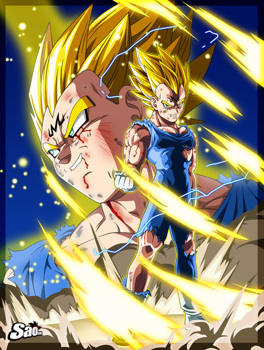 Majin Vegeta - Moment Epic