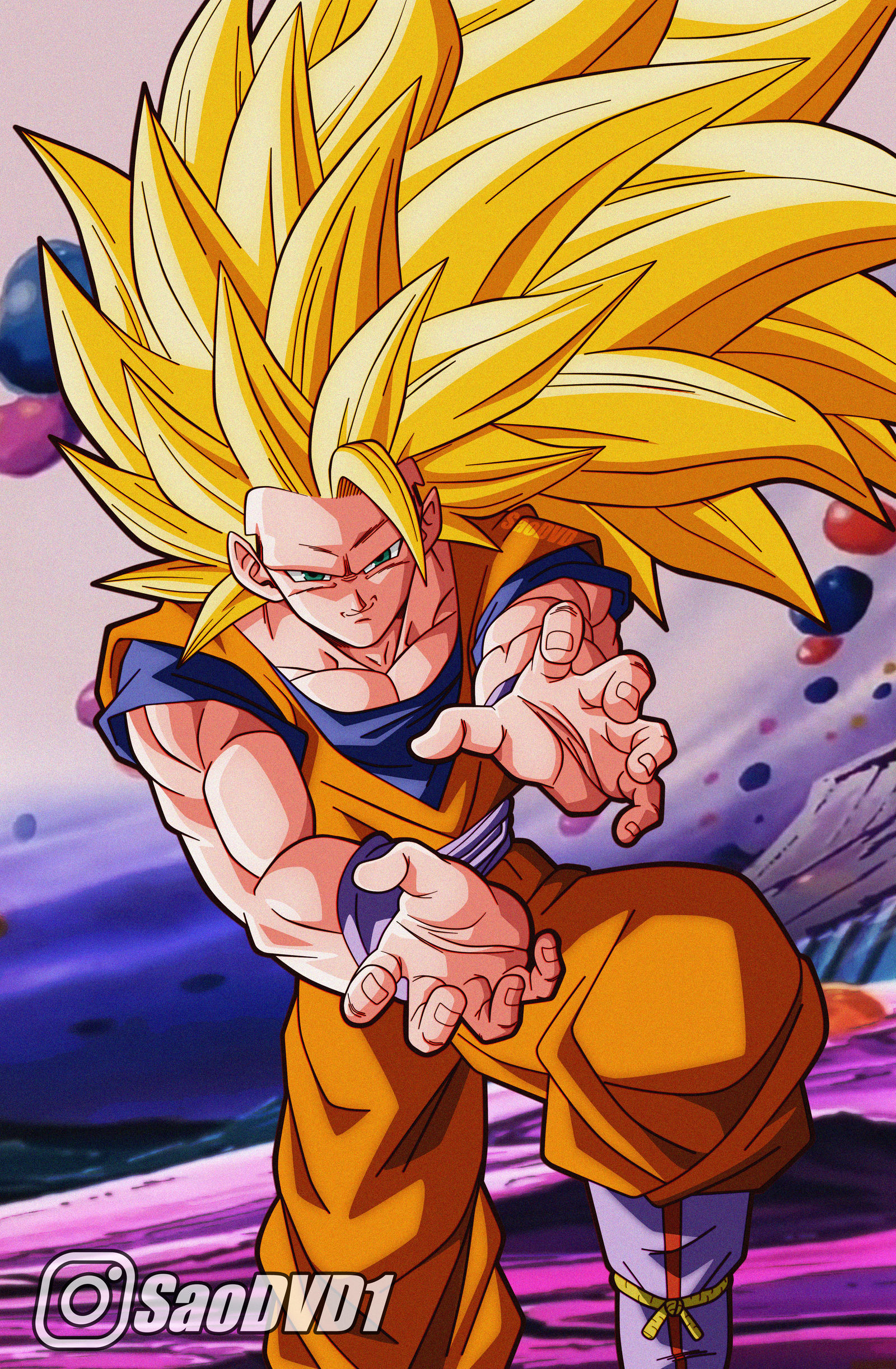 Goku SSJ3 by SaoDVD on DeviantArt