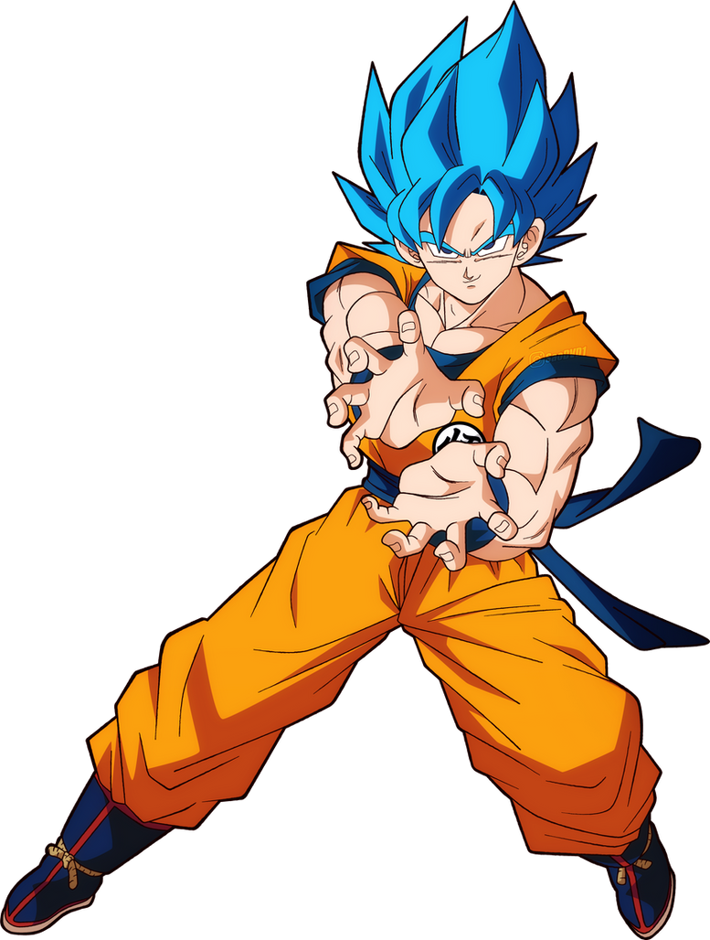 Goku Ssj Blue Dragon Ball Super Broly by Andrewdb13 on DeviantArt