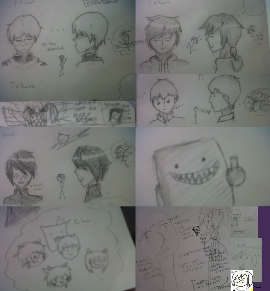 Ao2 Drawings Ao Oni Sketches? by LolliiAmberMoule on DeviantArt