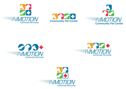 NMotionCommunCenter logo drafts
