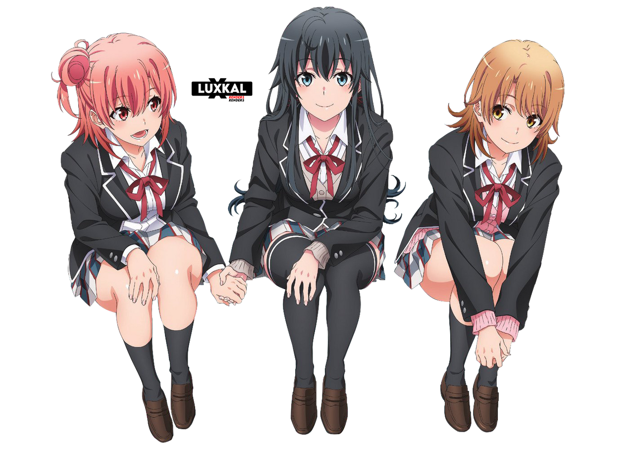 Render Oregairu Yukino Yui Iroha By Luxkal27 On Deviantart Render Oregairu Yukino Yui Iroha By Luxkal27 On Deviantart