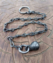 Tiny flail necklace/bracelet