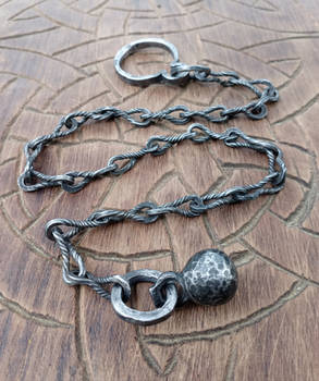Tiny flail necklace/bracelet
