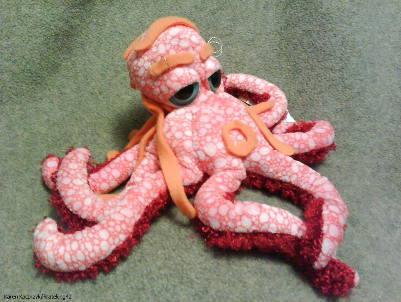 Octopickles customized plushie