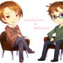 Chibi Hannibal Lecter And Will Graham