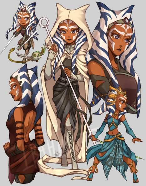 Ahsoka Sketchpage