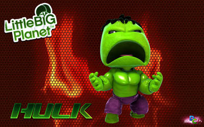Hulk SackBoy Little Big Planet LBP