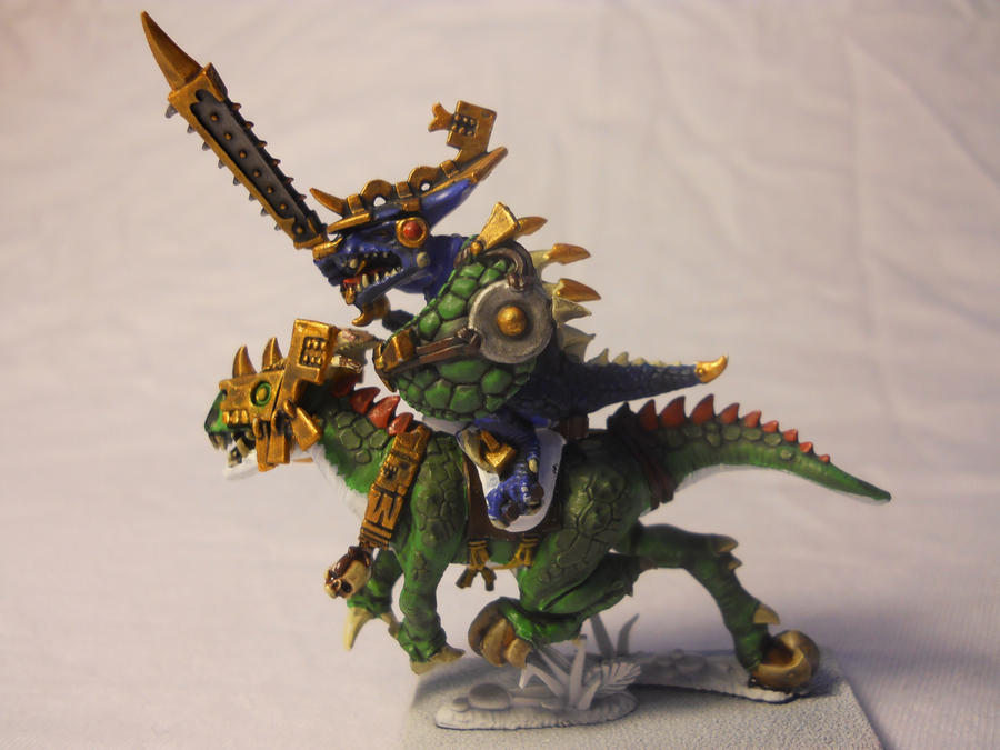 Saurus Cavalry_model by HeyGafilimore on DeviantArt