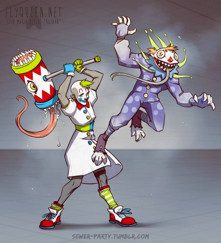 Launo and Dendrop by FlyQueen