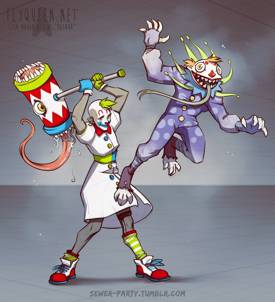 Launo and Dendrop by FlyQueen