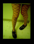 Greeen and legs and. such. by astrokitten