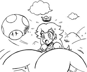 Peach + Mega Mushroom